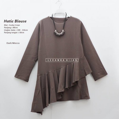 ABp-009 Hatic Blouse - Atasan Polos Rempel